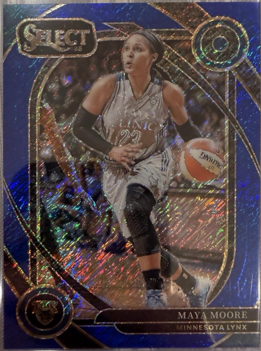 Maya Moore [Blue Shimmer Prizm] #234