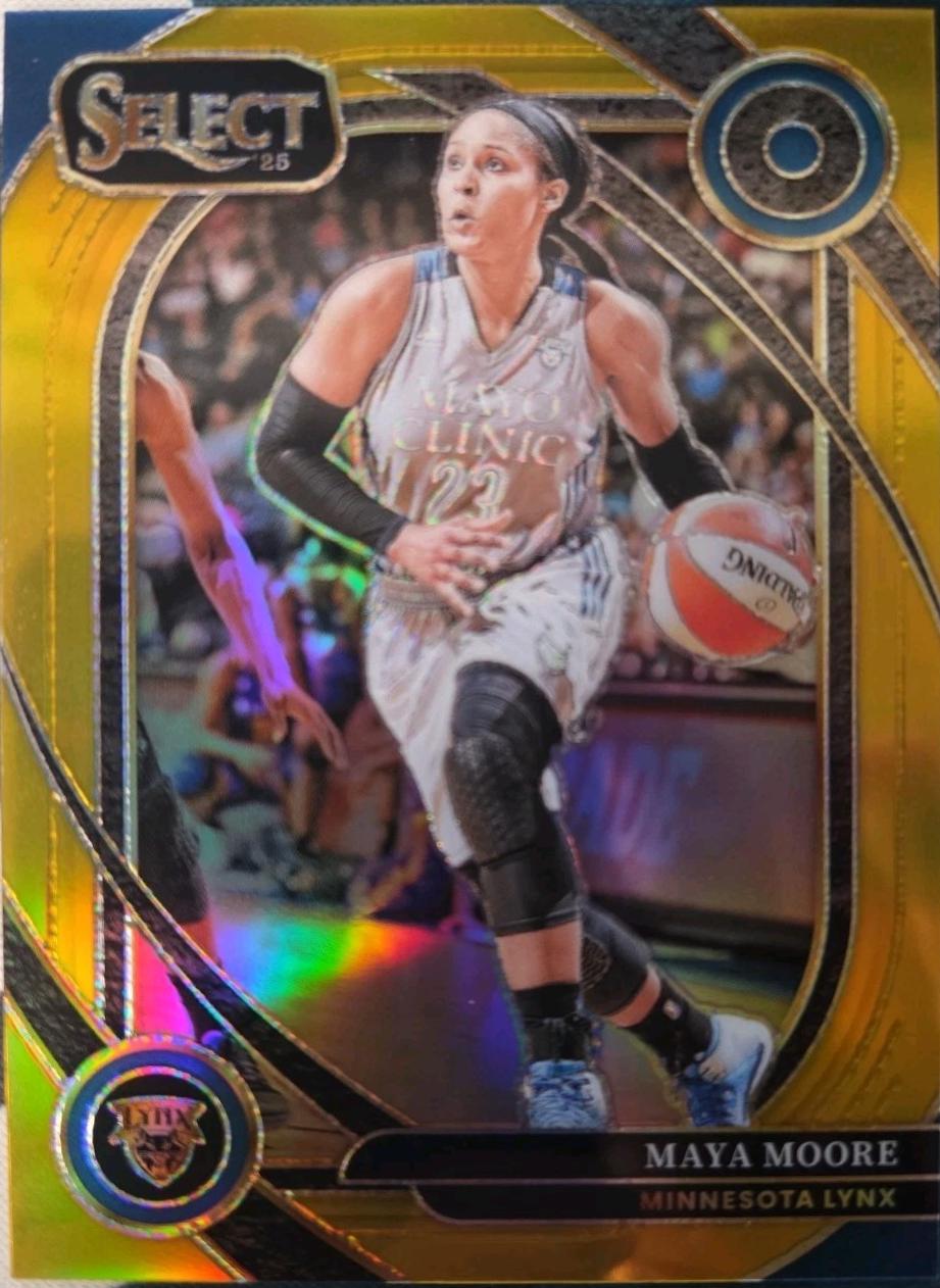 Maya Moore [Gold Prizm] #234