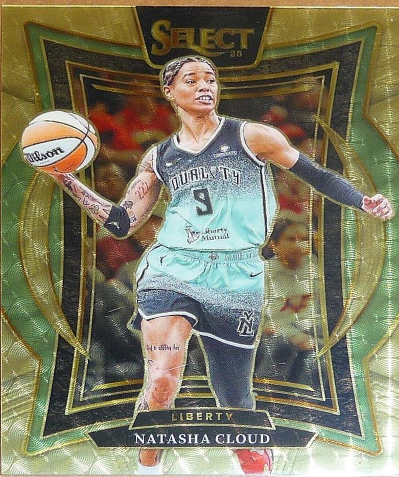 Natasha Cloud [Gold Vinyl Prizm] #59