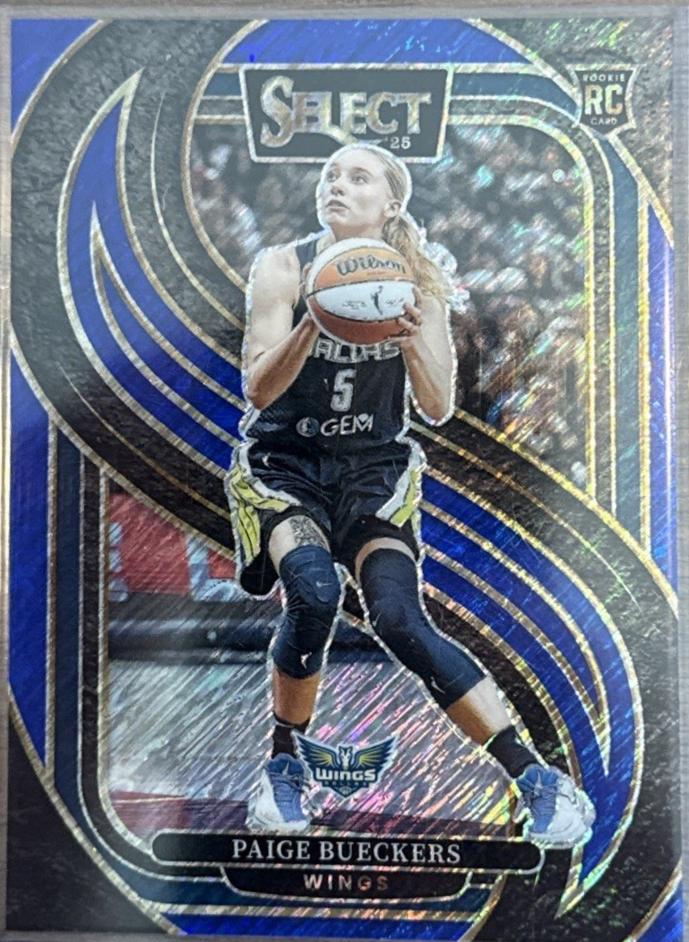Paige Bueckers [Blue Shimmer Prizm] #118