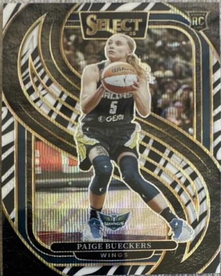 Paige Bueckers [Zebra Prizm] #118