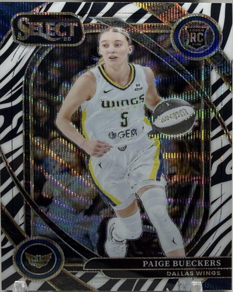 Paige Bueckers [Zebra Prizm] #206