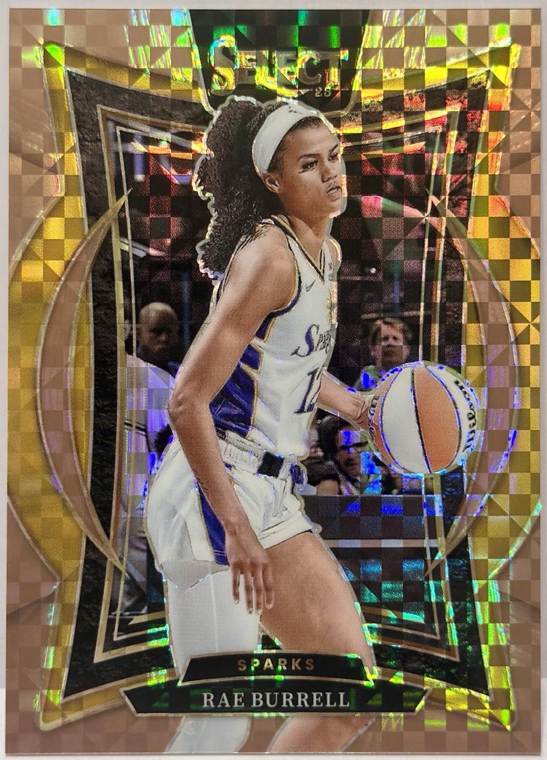 Rae Burrell [Bronze Checker Prizm] #46