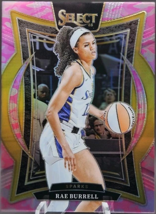 Rae Burrell [Pink Camo Prizm] #46
