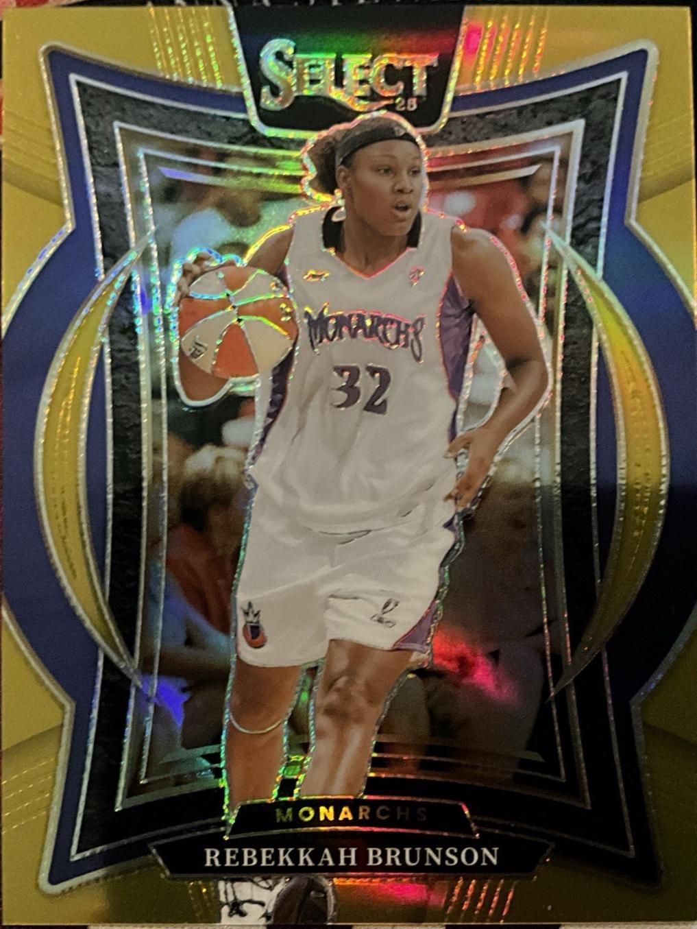 Rebekkah Brunson [Gold Prizm] #43