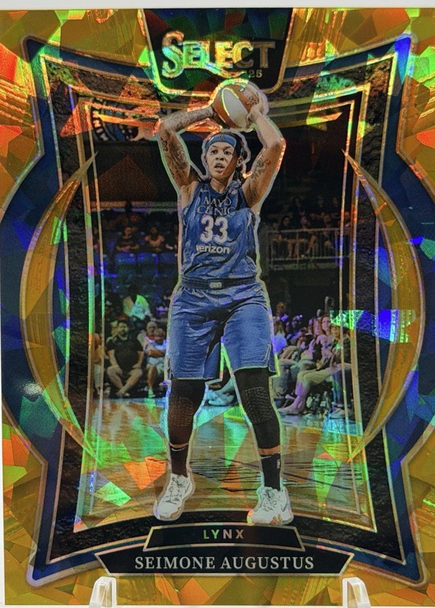 Seimone Augustus [Gold Ice Prizm] #99