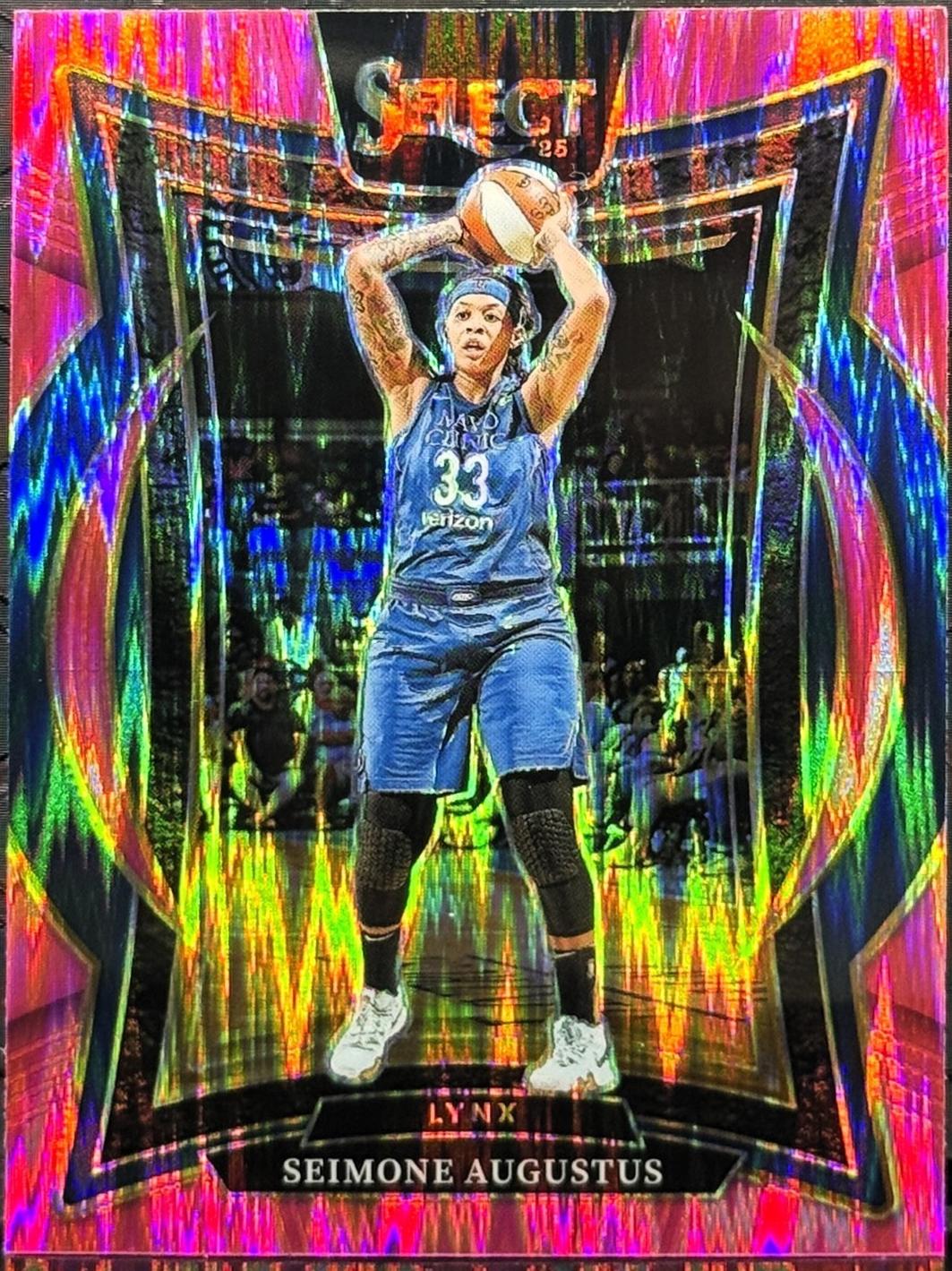 Seimone Augustus [Pink Flash Prizm] #99