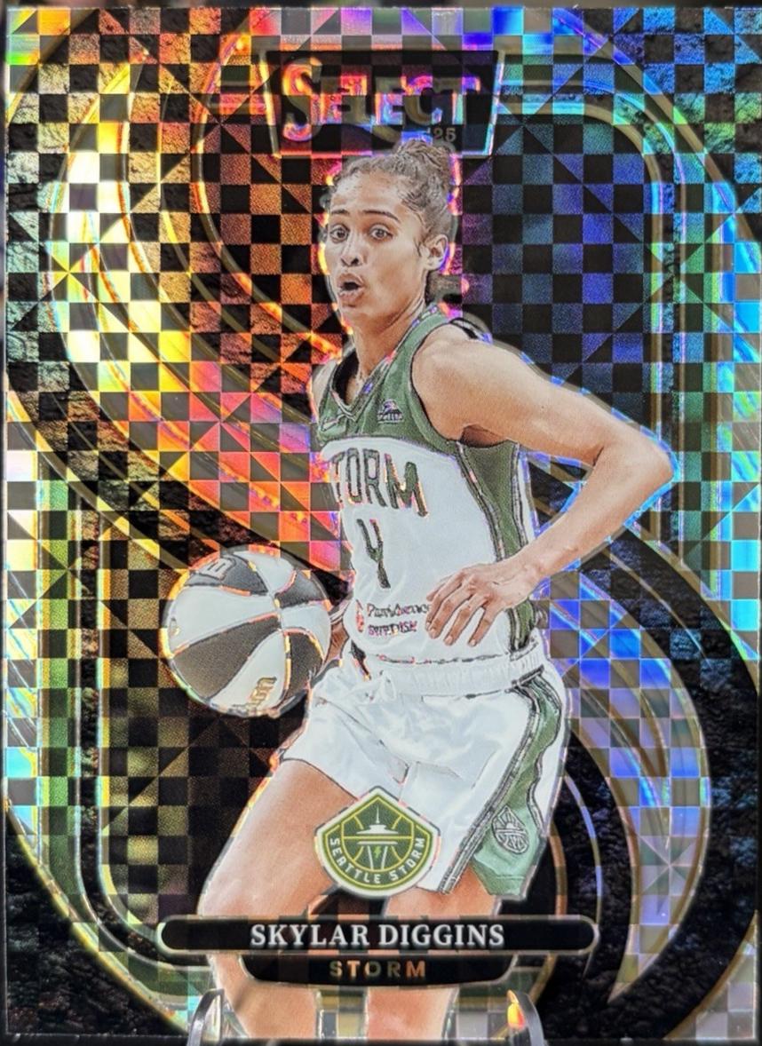 Skylar Diggins [Checkerboard Prizm] #188