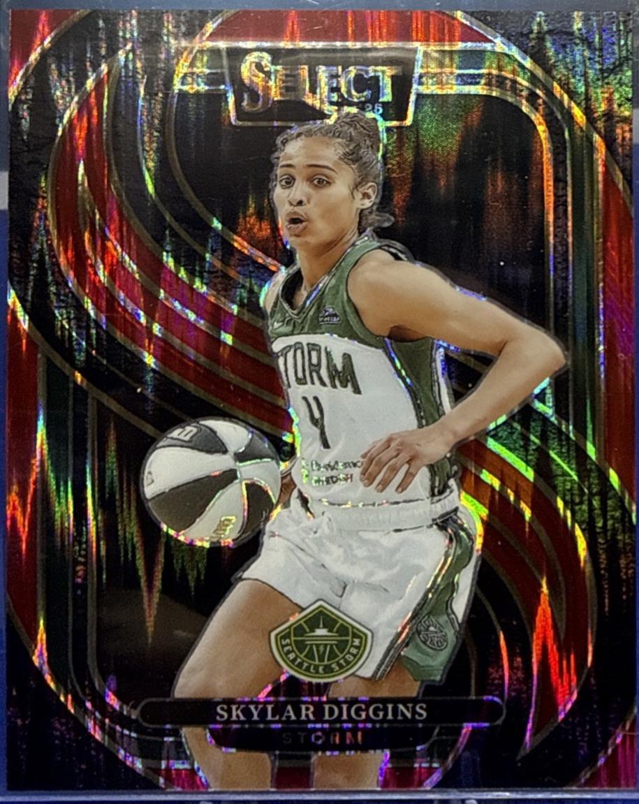 Skylar Diggins [Red Flash Prizm] #188