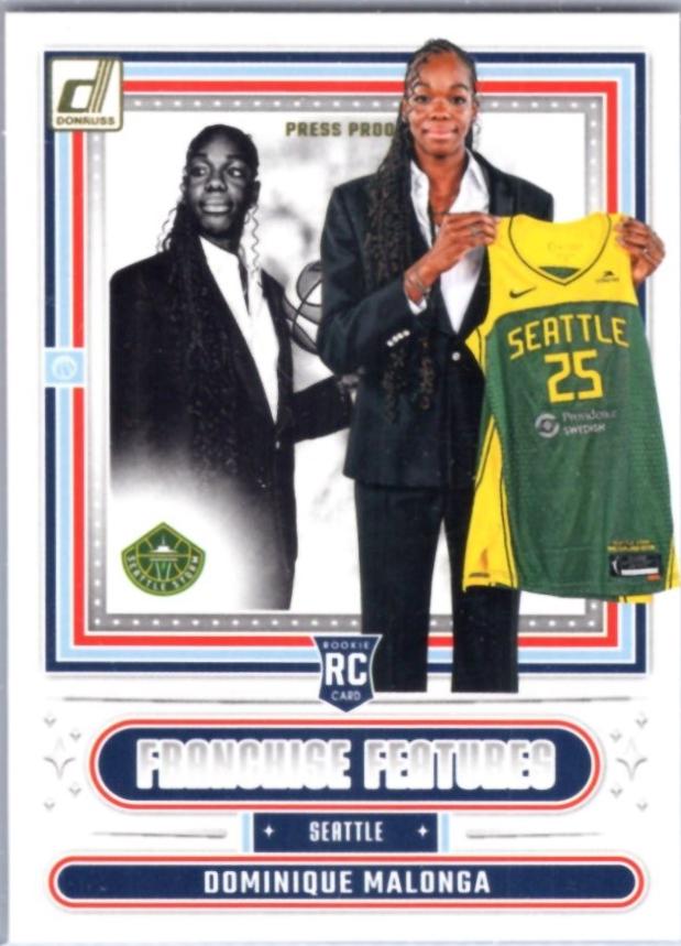 Dominique Malonga [Press Proof Gold] #19