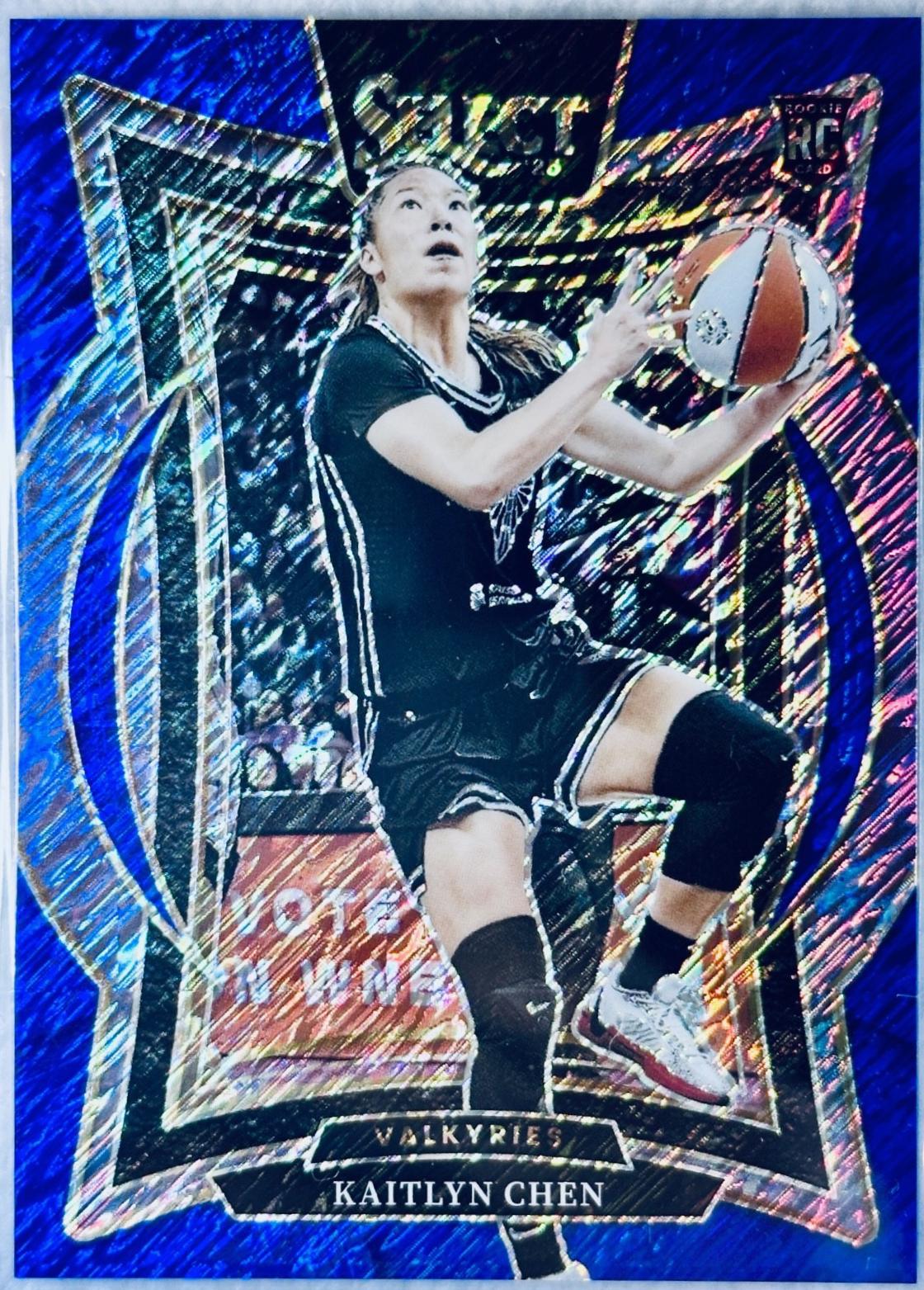 Kaitlyn Chen [Blue Shimmer Prizm] #74
