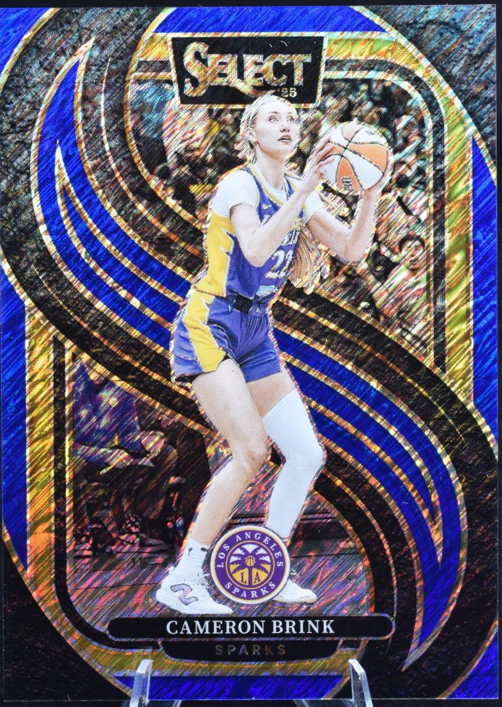 Cameron Brink [Blue Shimmer Prizm] #120