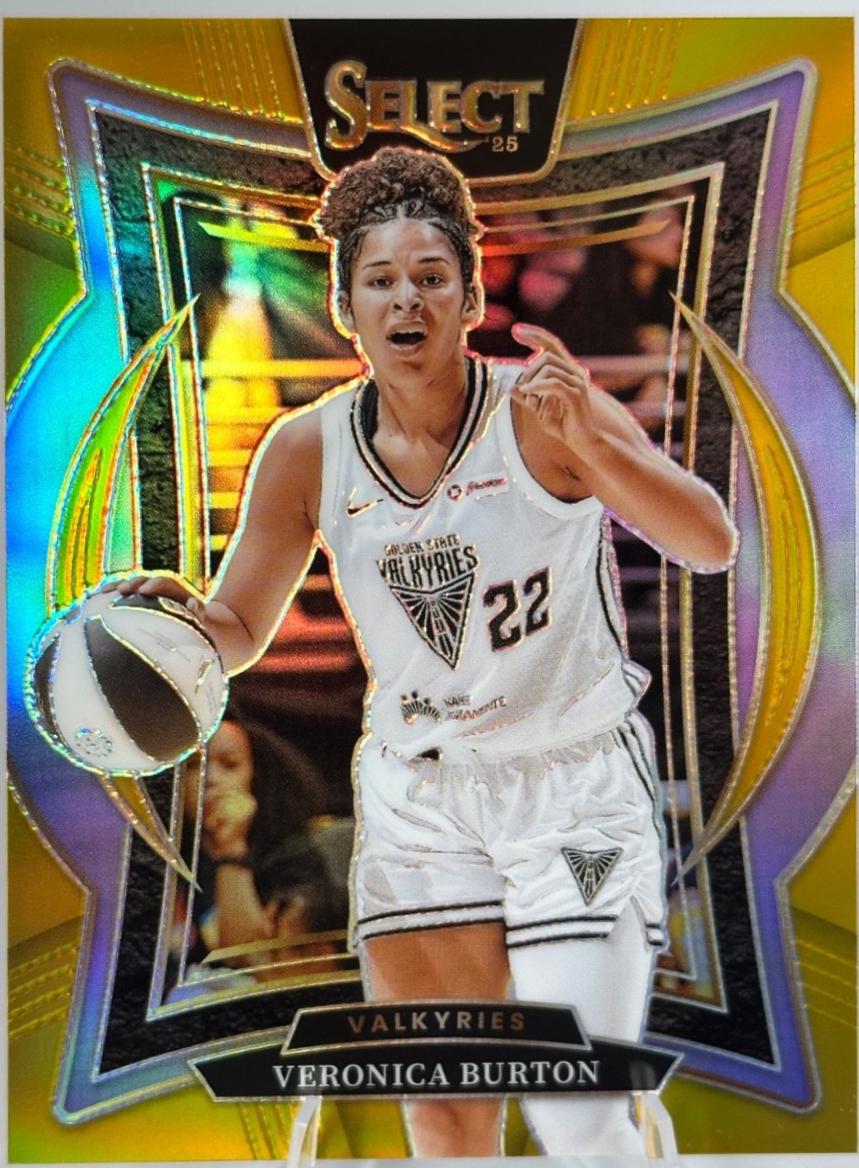 Veronica Burton [Gold Prizm] #90