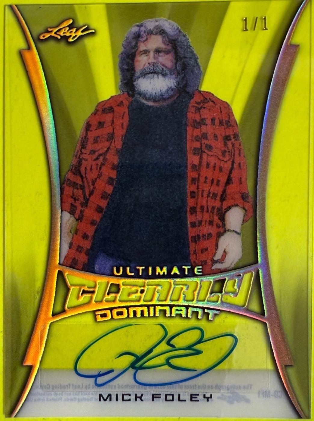 Mick Foley [Gold Foil] #CD-MF1