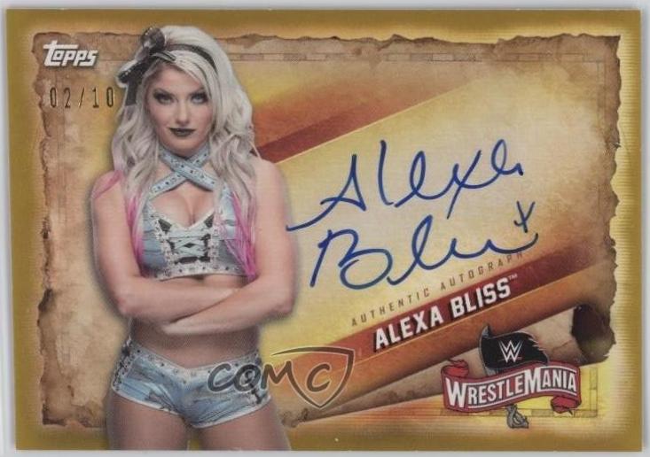 Alexa Bliss [Gold] #A-AB