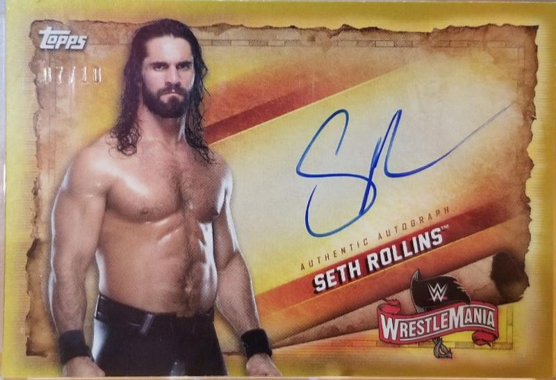 Seth Rollins [Gold] #A-SR