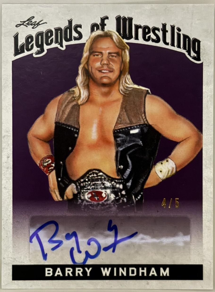 Barry Windham [Purple] #LW-BW1