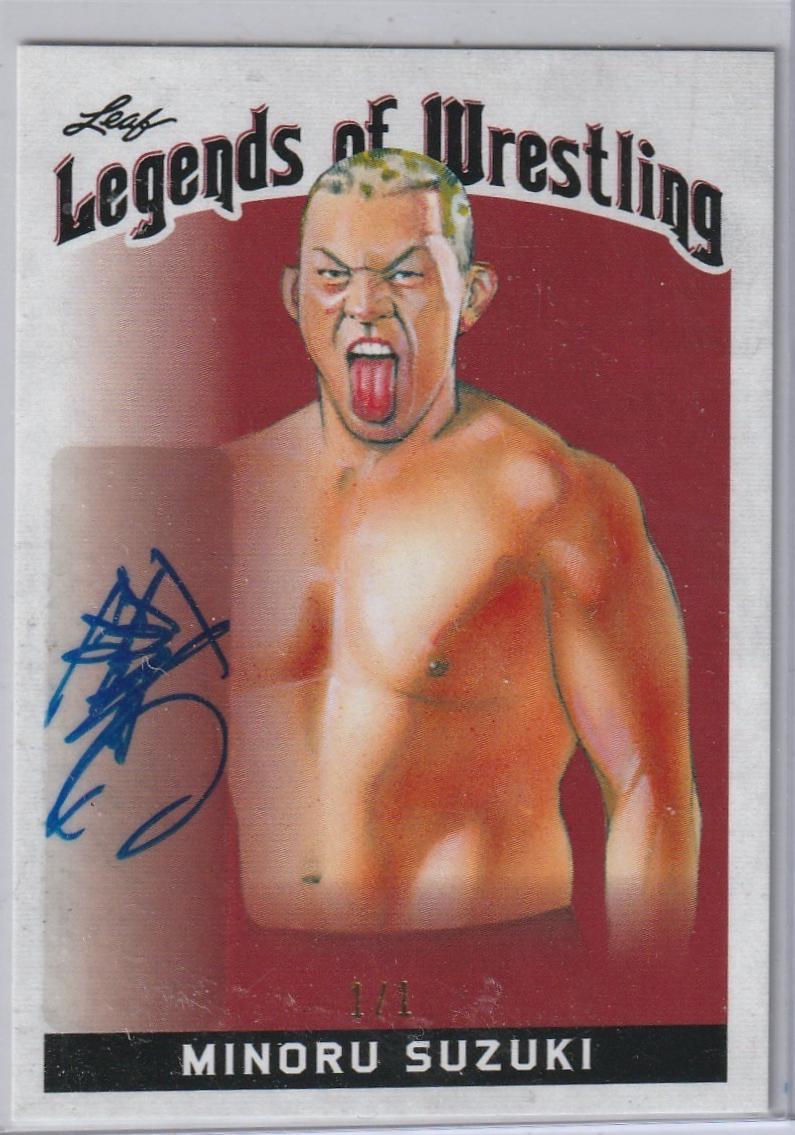 Minoru Suzuki [Red] #LW-MS1