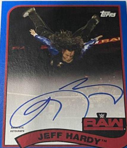 Jeff Hardy [Blue] #A-JH