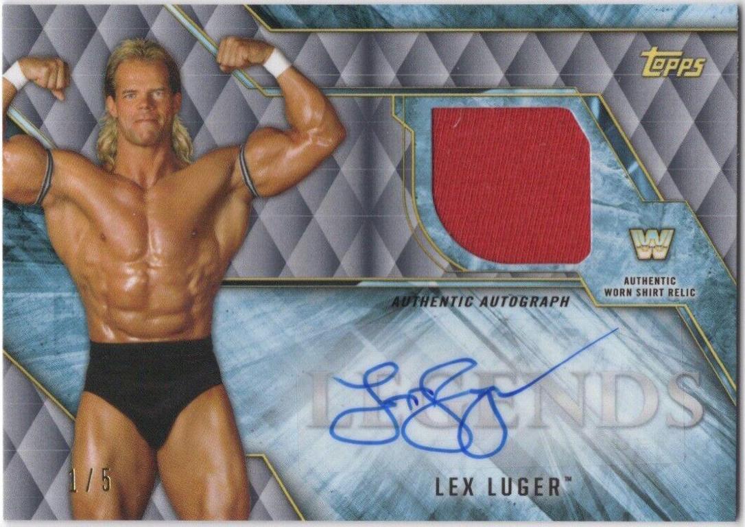 Lex Luger [Black Autograph] #AR-LL