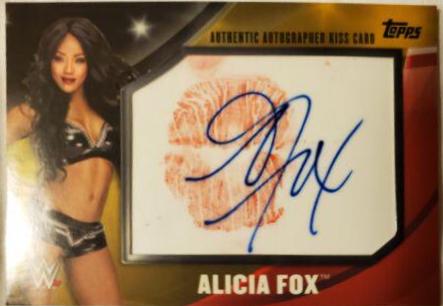 Alicia Fox [Gold Autograph]