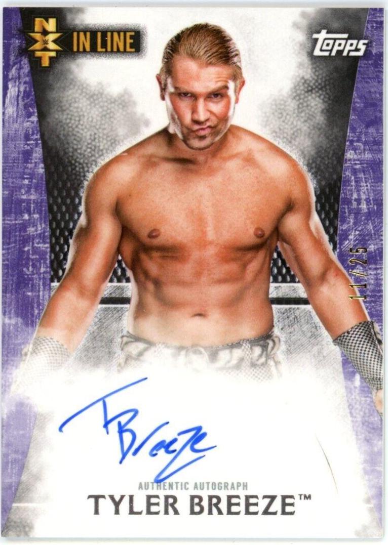 Tyler Breeze [Purple] #NA-TB