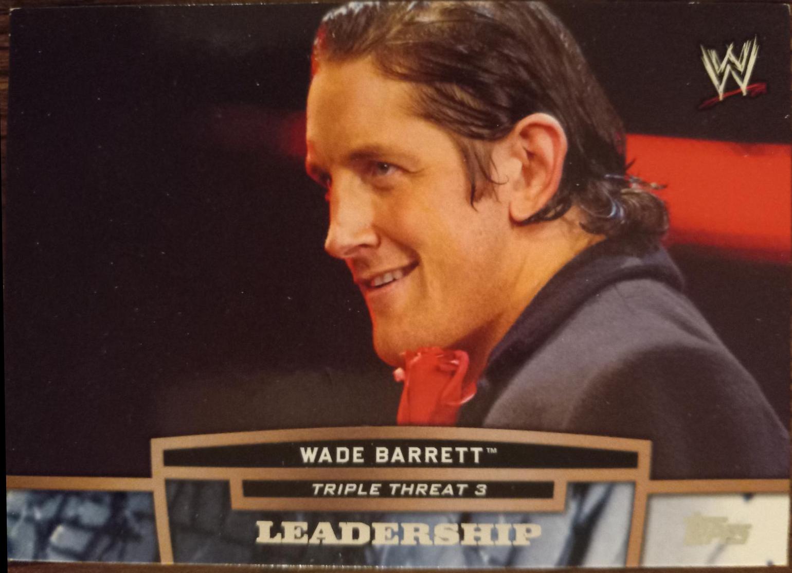 Wade Barrett [Leadership] #TT6-3