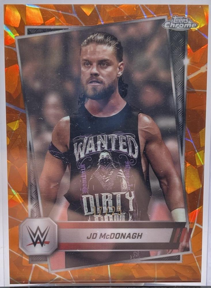 JD McDonagh [Orange Sapphire Refractor] #122