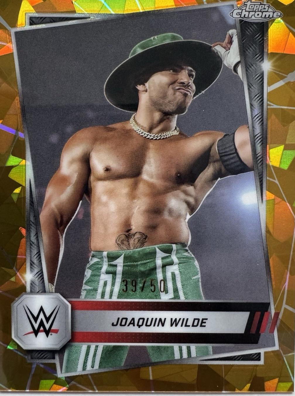 Joaquin Wilde [Gold Sapphire Refractor] #128