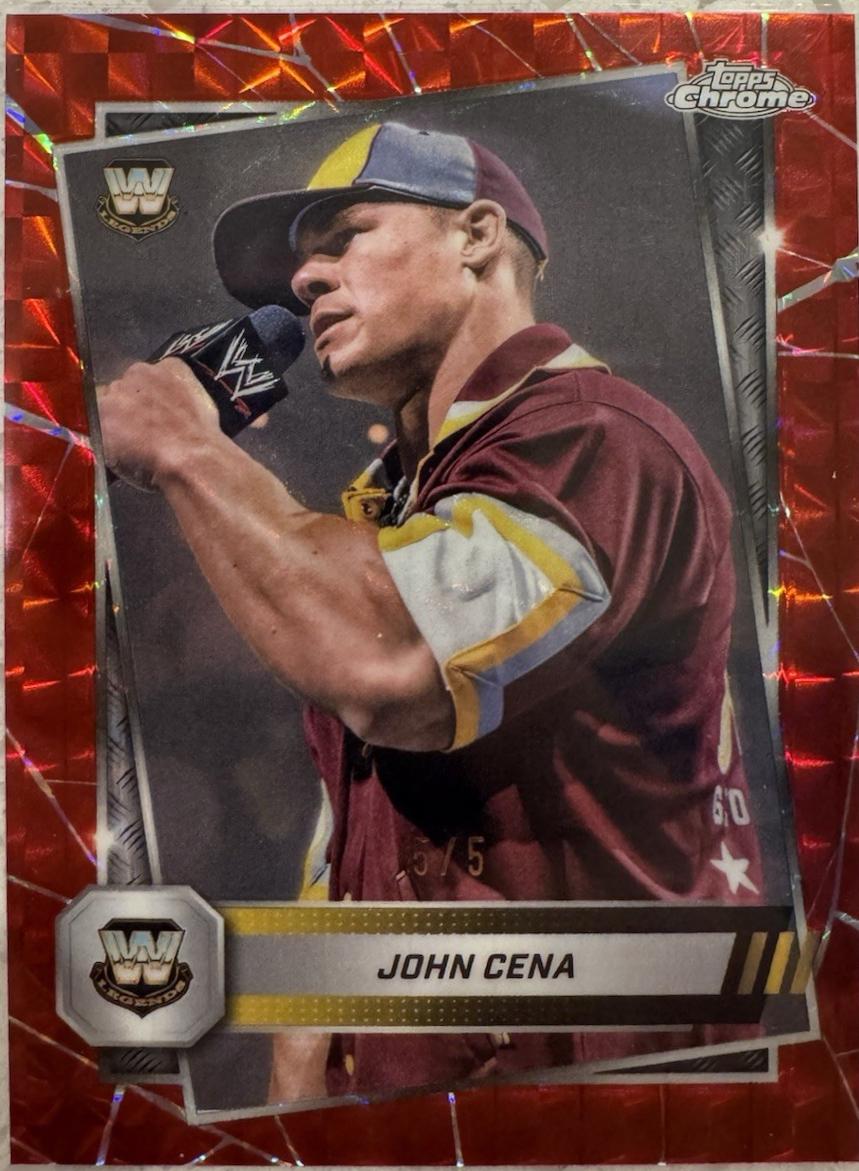 John Cena [Red Refractor] #16