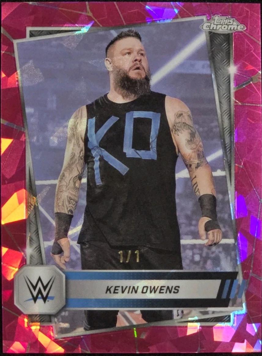 Kevin Owens [Padparadscha Sapphire Refractor] #91