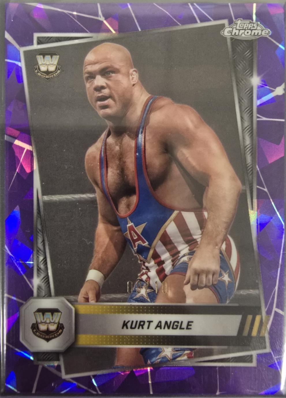 Kurt Angle [Purple Geometric Refractor] #8