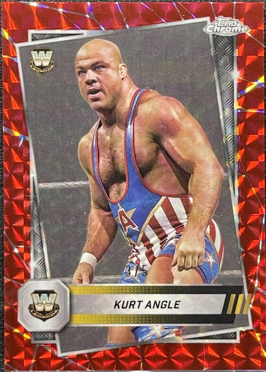 Kurt Angle [Red Geometric Refractor] #8