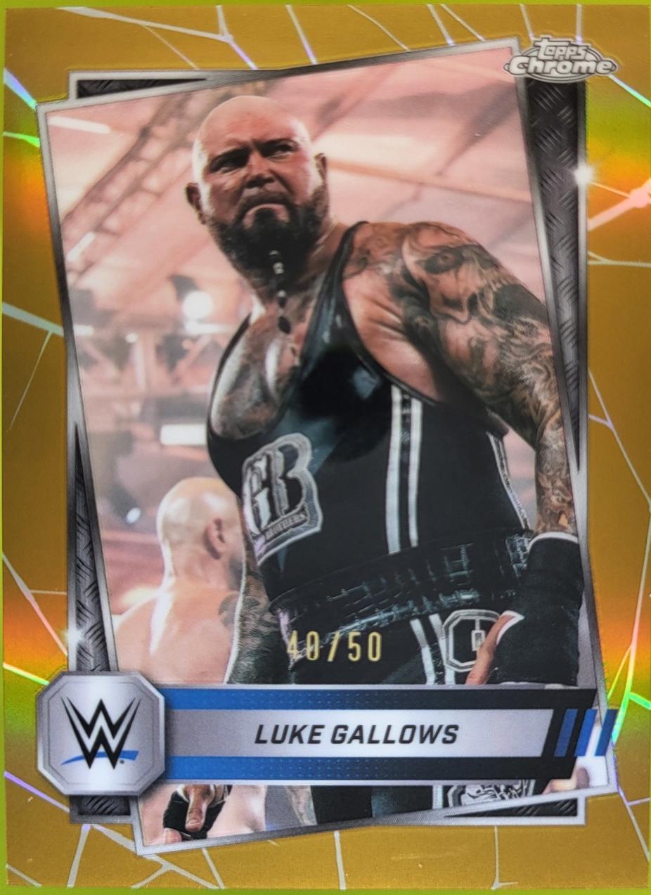Luke Gallows [Gold Refractor] #155