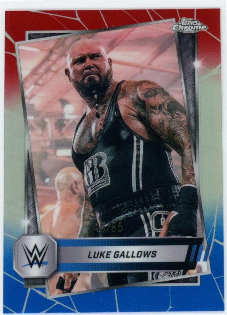Luke Gallows [Red White Blue Refractor] #155