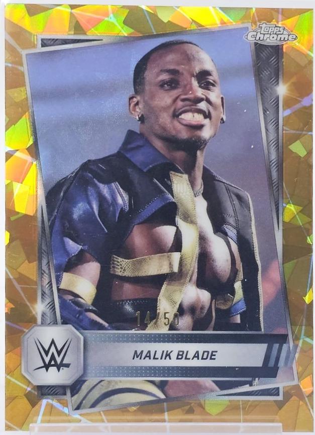 Malik Blade [Gold Sapphire Refractor] #167