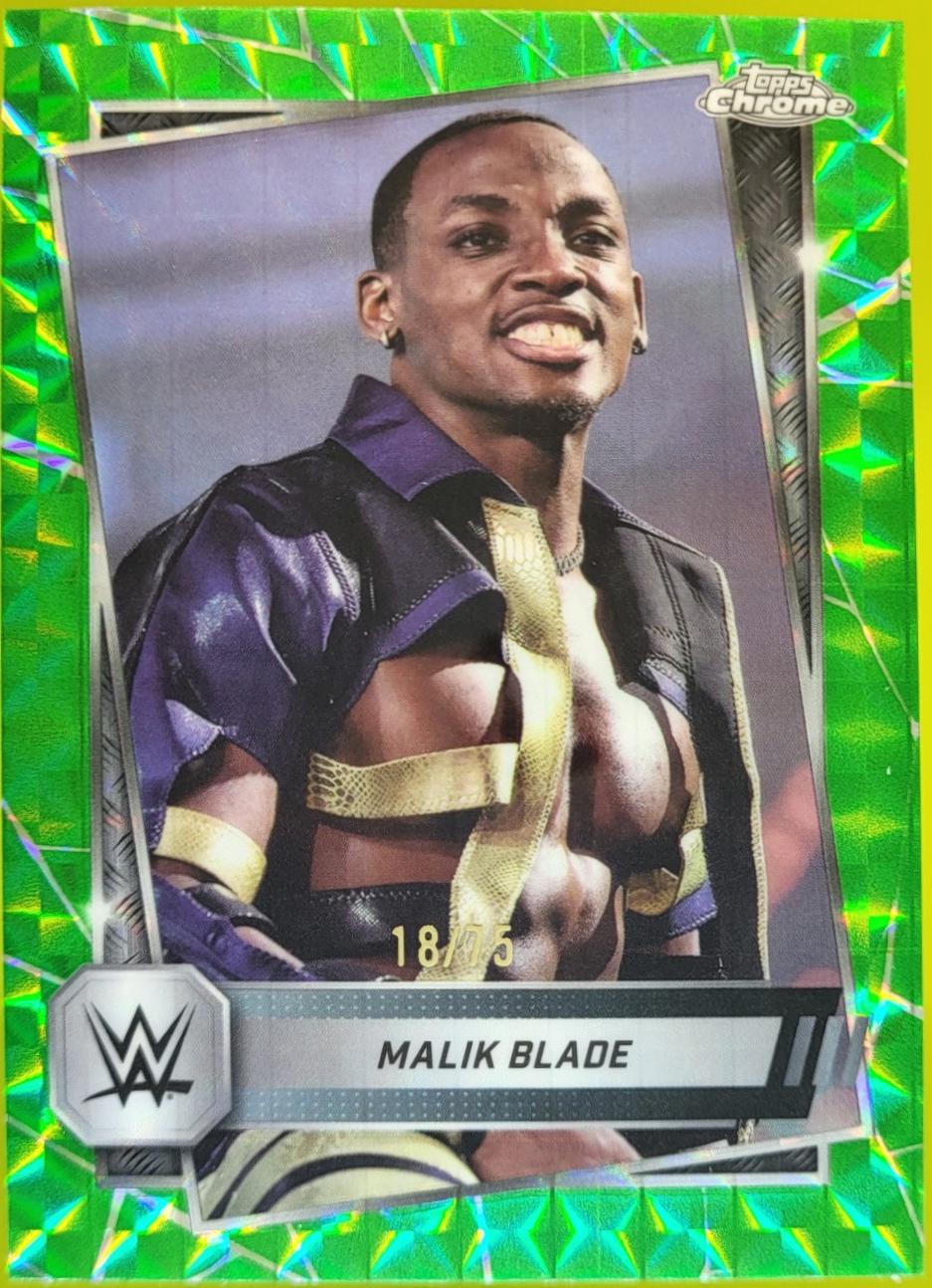 Malik Blade [Neon Green Geometric Refractor] #167