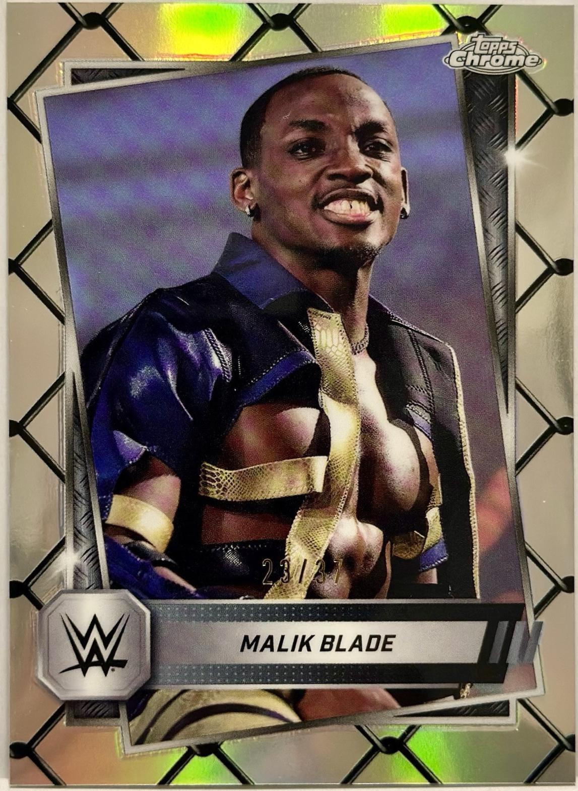 Malik Blade [Steel Cage Refractor] #167