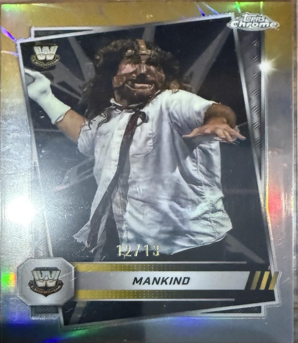 Mankind [Black Gold Refractor] #124