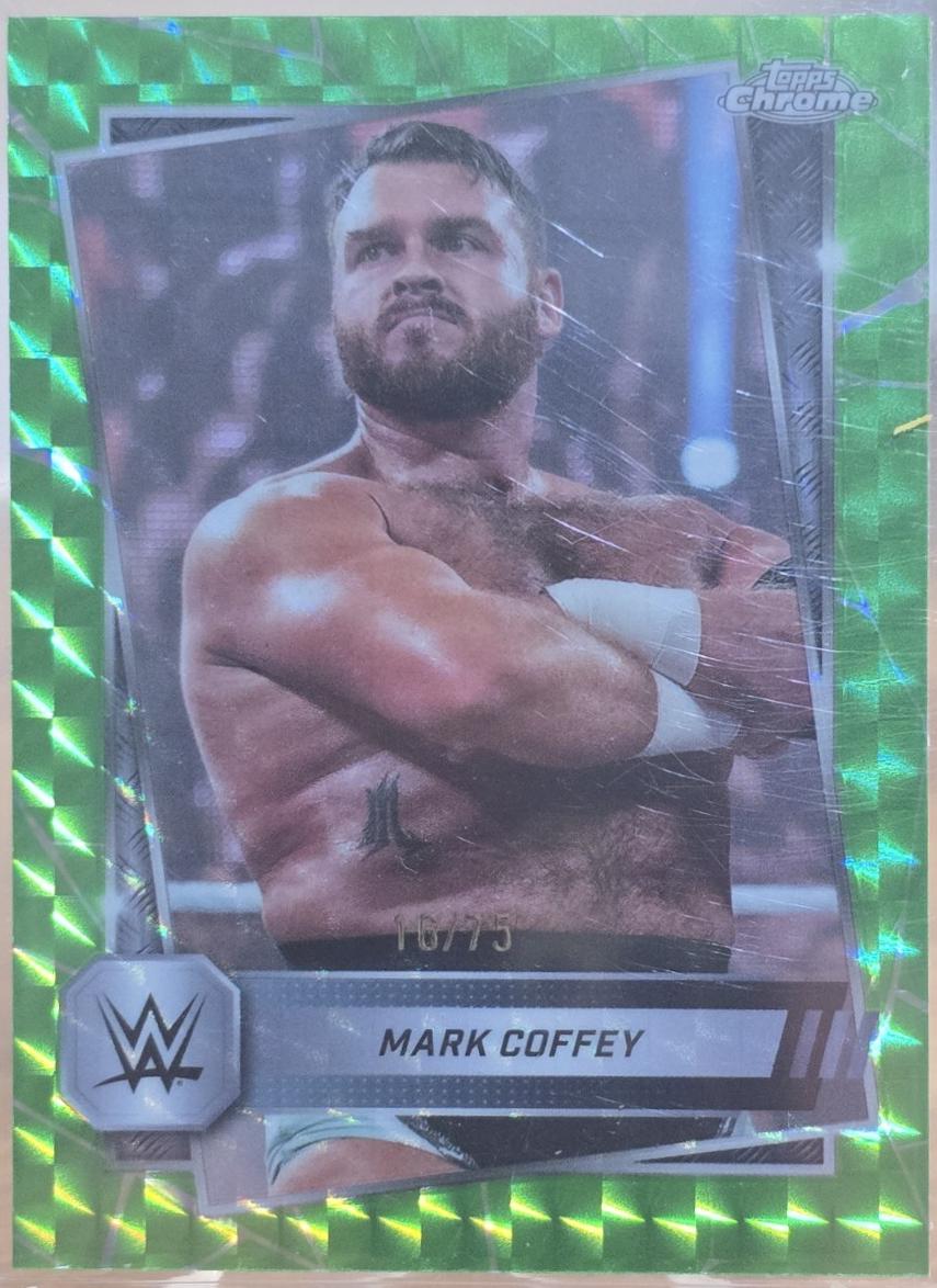 Mark Coffey [Neon Green Geometric Refractor] #176