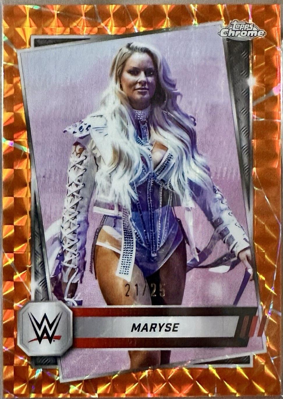 Maryse [Orange Geometric Refractor] #109