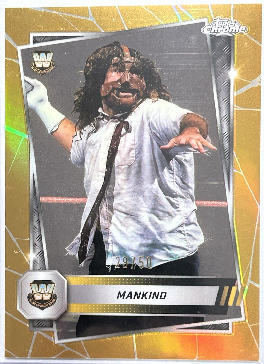 Mick Foley [Gold Refractor] #119