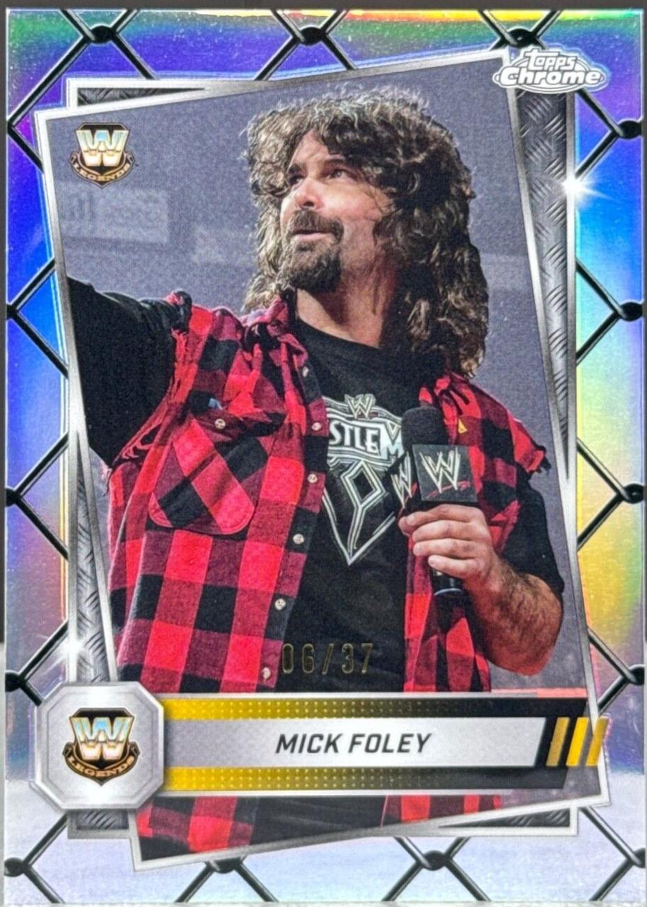 Mick Foley [Steel Cage Refractor] #119