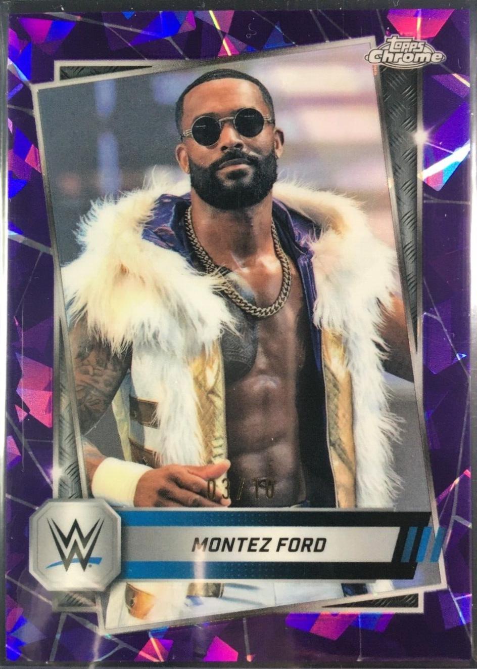 Montez Ford [Purple Geometric Refractor] #185