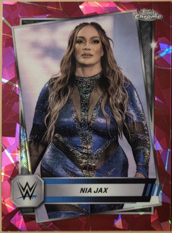 Nia Jax [Padparadscha Sapphire Refractor] #175