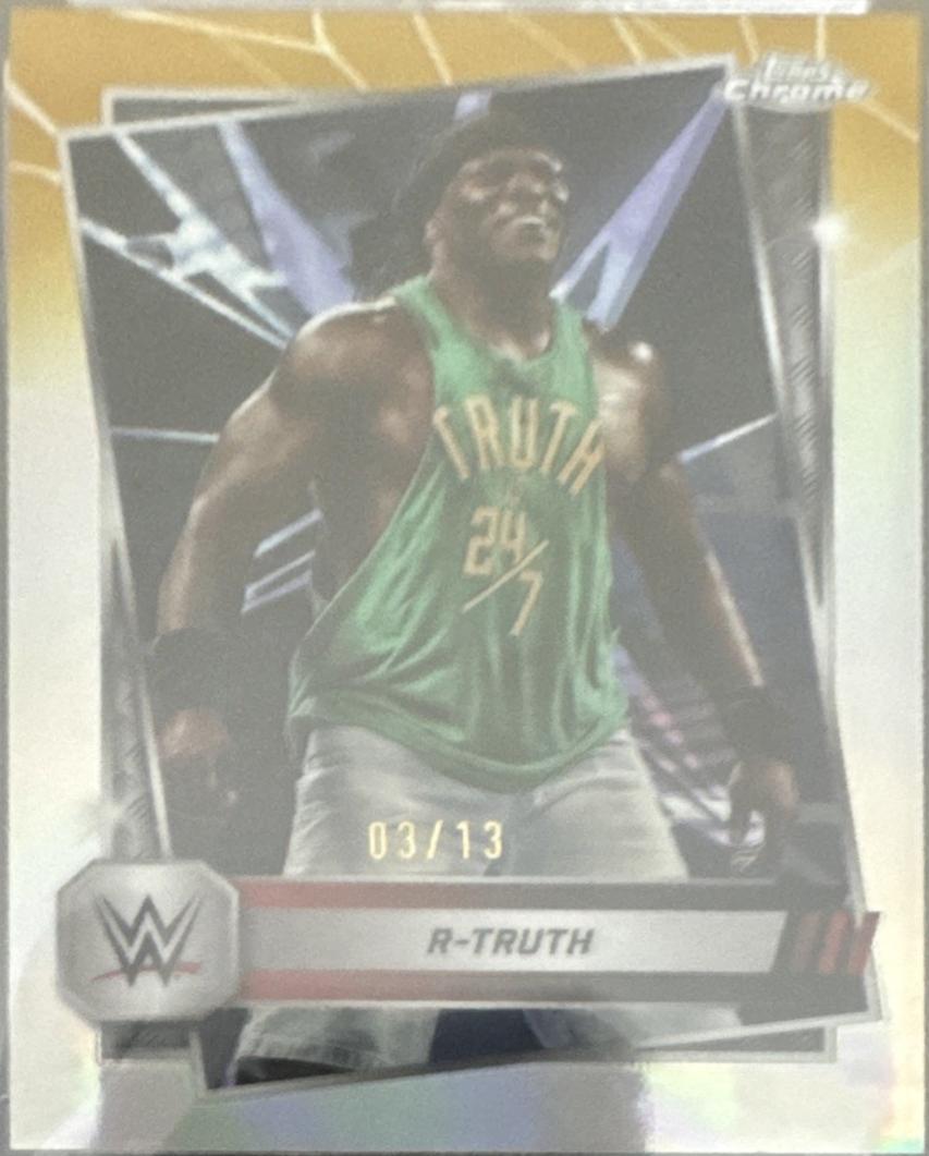 R-Truth [Black Gold Refractor] #97
