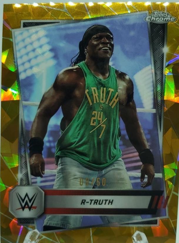 R-Truth [Gold Sapphire Refractor] #97