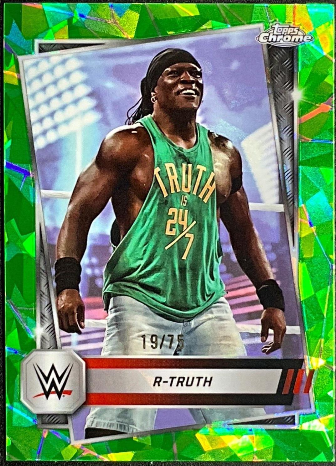 R-Truth [Green Sapphire Refractor] #97