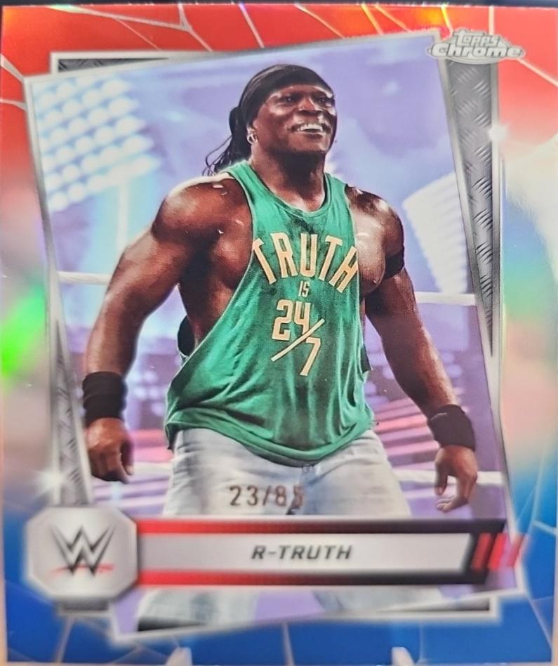 R-Truth [Red White Blue Refractor] #97