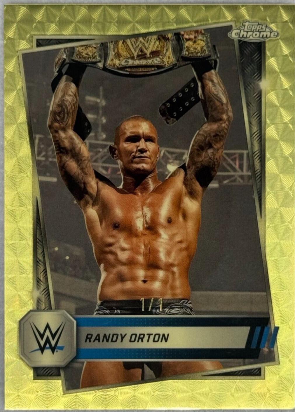Randy Orton [Superfractor Image Variation] #253